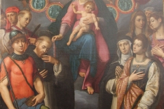 Bernardino Monaldi, Madonna del Rosario, Museo d'Arte Sacra di Certaldo (FI).