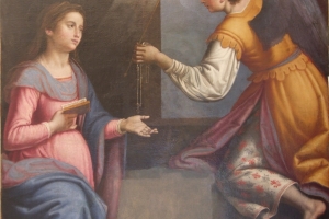 Jacopo da Empoli (?), Annunciazione, Museo Diocesano di S. Stefano al Ponte, Firenze (FI)
