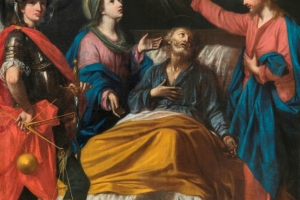 Maestro fiorentino del XVII secolo, Transito di San Giuseppe, Museo d'arte Sacra di San Pietro in Mercato, Montespertoli (FI)