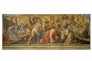 GIOVANNI BALDUCCI, CRISTO CADE SOTTO LA CROCE (1588) , FIRENZE, MUSEO DELL'OPERA DEL DUOMO