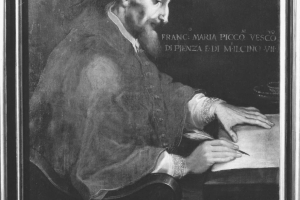 Ventura Salimbeni, ritratto di Francesco Maria Piccolomini, Vescovo di Pienza e Montepulciano, Museo diocesano Palazzo Borgia, Pienza (SI)